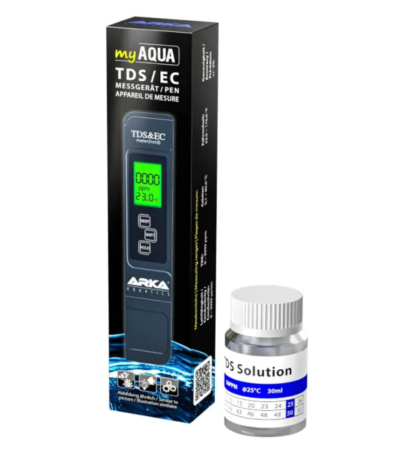 ARKA myAQUA Medidor TDS/EC 3en1