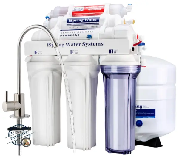 iSpring RCC7AK Sistema de Filtro de Agua por Ósmosis Inversa